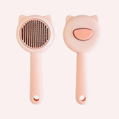 Kitten-Friendly Massage Deshedding Brush for Cats & Dogs