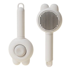 Rabbit Design Pet Massage Brush for Loose Fur Removal