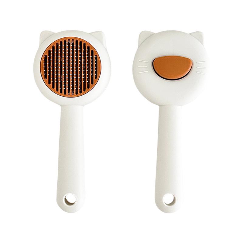 Kitten-Friendly Massage Deshedding Brush for Cats & Dogs